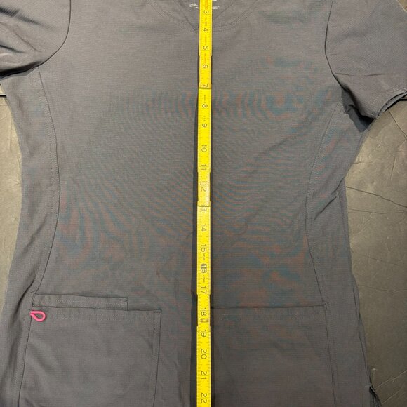 HeartSoul Women’s Black Scrub Top – Size S, Moisture-Wicking, Stretch - Picture 5 of 5